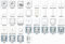 Jung AS500 - Embellecedores para interruptores y enchufes, color blanco