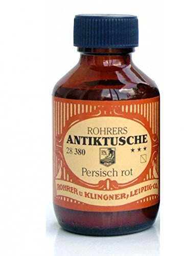 Rohrer & Klingner Traditional Drawing Indian Ink Persisch rot (red) 100ml