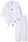 Ju-Sports Taekwondo Anzug to start Weiß 110 I Dobok Taekwondo für Kinder & Einsteiger I Taekwondo Kimono inkl. weißem Gürtel I Hose mit Kickzwickel I 100% Baumwolle