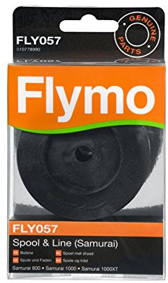 Flymo FLY057 Bobine de double fil et fil Adapté pour Samurai 800/1000/1000XT