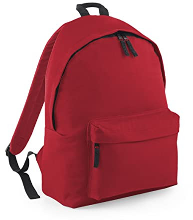 Bagbase Unisex Fashion Rucksack, 18 Liter One Size,Rosa (Classic Pink/Graphite grey)