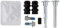 METZGER 113-1355X Kit manicotti di guida, Pinza freno