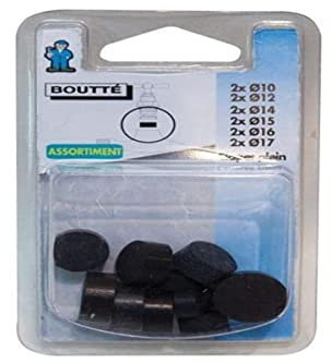 Boutté 1866198 KIT JKP PM Assortiment de 12 Joints clapet plein 10 à 27