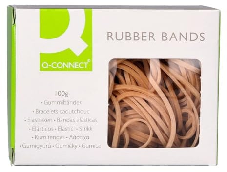 gomillas Elasticas Q-Connect 100 gr Number 10