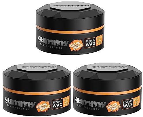 Fonex Gummy Styling Wax Bright Finish Glanz 150ml Haarwachs Haarwax Stylingwachs Stylingwax (1 Stück)