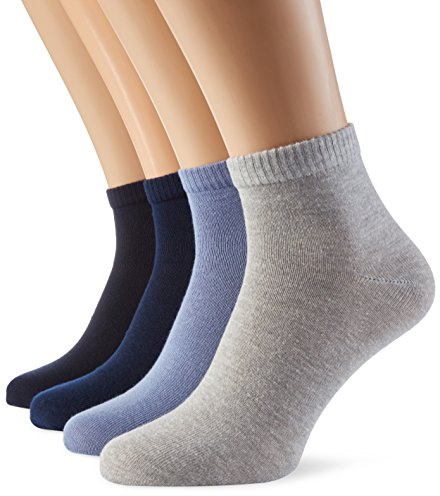 s.Oliver Herren S21007 Sneakersocken (4er Pack)