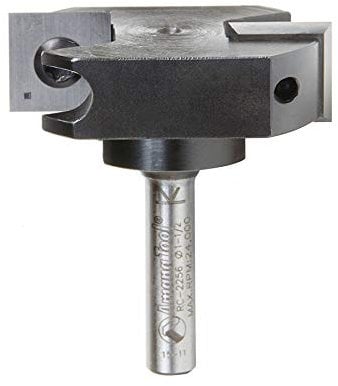 Amana Tool RC-2256 Mini Insert Spoilboard Surfacing Rabbeting Flycutter Slab Leveler & Surface Planer 1-1/2 D x 12mm (15/32) CH x 6mm SHK Router Bit