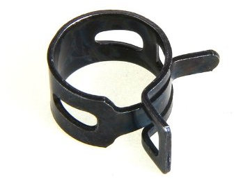 OHNE HERSTELLER Schlauchschelle Federband 13-15mm - schwarz