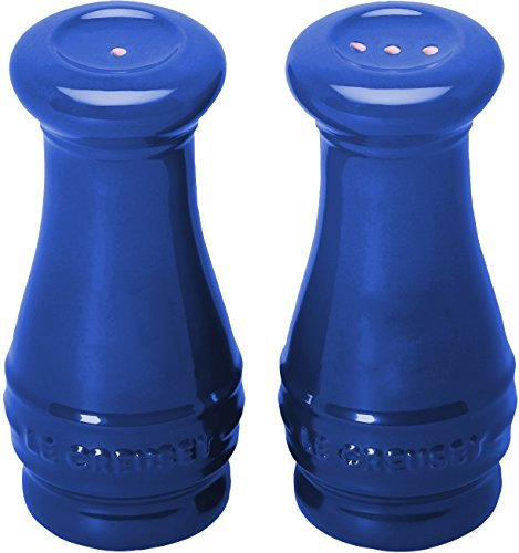 Le Creuset Salz- und Pfefferstreuer aus Steingut, kobalt