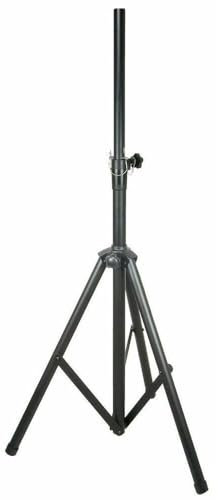 BeamZ LS25A Pied de Lumière Réglable, Hauteur max. 2,2 mètres, Support Stable sur Trépied Pliable, Tube 35mm, Poids max. 25 kg, Idéal pour Sublimer vos Effets Lumineux ou PAR LED