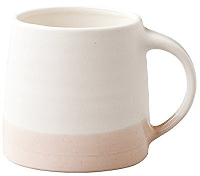KINTO SCS-S03 20754 Tasse, 349.0 ml (320 ml), Weiß x Pink Beige, Mikrowellen- und Spülmaschinenfest, Geschenk, Geschenk