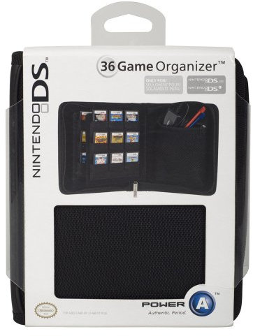 Nintendo Licensed Game Storage Organiser - Black (3DS XL/ 3DS/ DSi XL/ DSi)