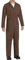 Red Kap Herren Overall aus Twill Arbeitsanzug, braun, 52