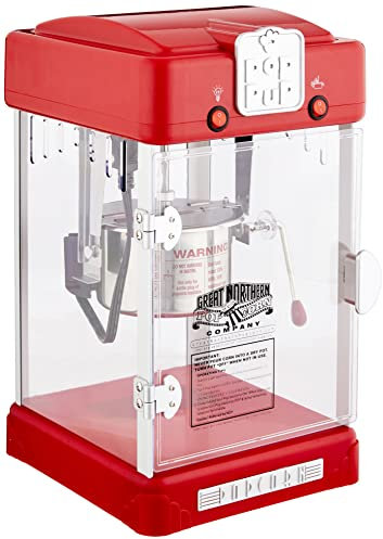 Great Northern palomitas máquina Pop cachorro 2 – 1/2oz Retro estilo palomitas de maiz poppers