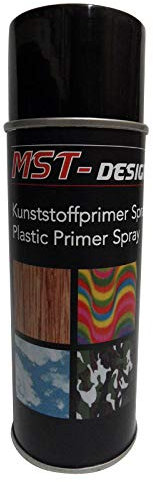 MST-DESIGN Kunststoffprimer I Kunststoffhaftvermittler I Plastic Primer I Grundierung Spray 1x 400 ml