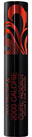 3 x Max Factor 2000 Calorie Curl Addict Mascara 11ml - Black/Brown
