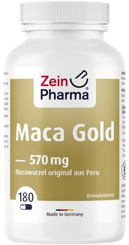 Maca Gold 570mg von ZEINpharma 180 stk