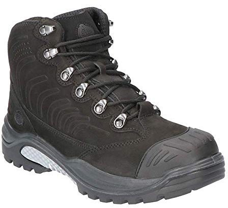 Bata - Traxx 204 - High Cut S3 - Sicherheitsschuhe - TPU QuattroTech®-Sohle Stahlkappe - Arbeitsschuhe schwarz, 44