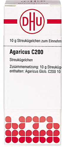 DHU Agaricus C200 Streukügelchen, 10 g Globuli