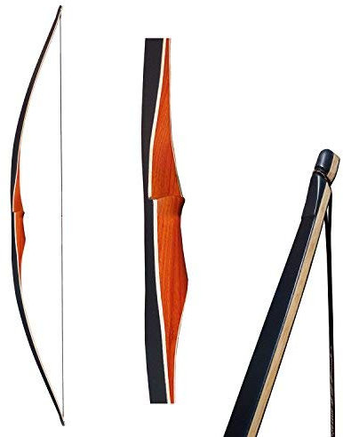SET RAGIM Wolf - 68 Zoll - 25-60 lbs - Langbogen (68 Zoll / 40 lbs, Rechts)