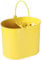 CrazyGadget® 15L 15 Litre Large Metal Steel Colour Mop Bucket with Handle for Home Office General Cleaning (Yellow)