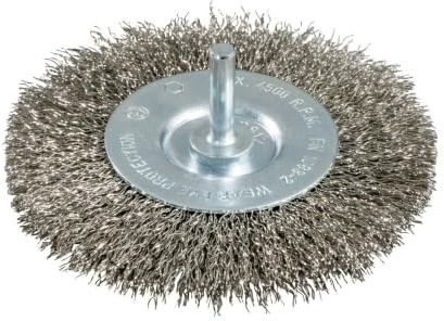 Metabo 630551000 Coarse Steel-Wire Wheel Brush, Green, 100 mm