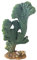 HOBBY Terraristik Kaktus Victoria 2 I 13 x 8 x 22 cm I Künstlicher Kaktus