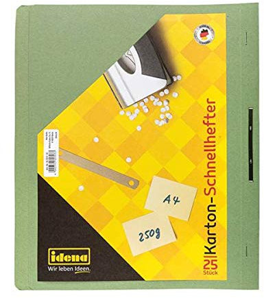 Kartonschnellhefter grün