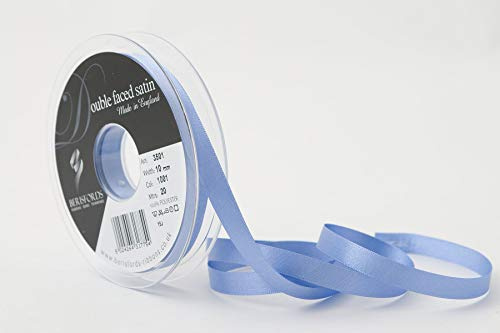 Berisfords Double FACE Poly Satin Ribbon, Lupin, 10 mm