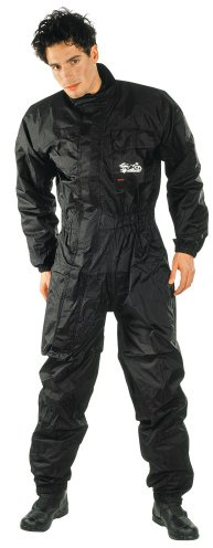 Modeka Black Rain Regenkombi 1 Teiler | Wetterfester Fahrkomfort