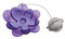 Koziol Tee-Ei mit Schale A-Pril Pflaume 3234590
