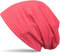 styleBREAKER Klassische Slouch Beanie Mütze, leicht und weich, Longbeanie, Unisex 04024018, Farbe:Koralle