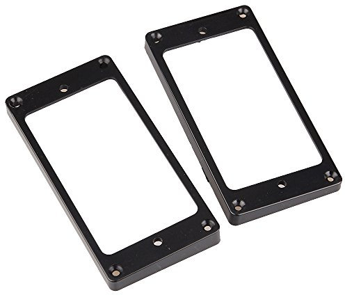 Generic flach Humbucker Pickup Ring für LP SG Gitarre elektrisch schwarz