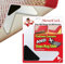 StepNGrip Rug Corner Grippers 4-Pack - flacht Teppich Ecken zu halten Teppich nach unten - Impedes Curling mit steifen Schicht - Erneuerbare Teppich Greifer klebrigen Gel für Böden - Easy Lift Design
