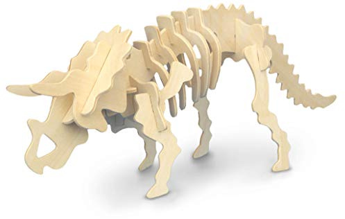 Quay Triceratops Woodcraft Construction Kit FSC
