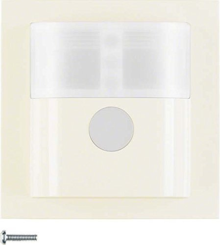 Detector de movimiento confort KNX radio quicklink 2,2 m.,berker.Net módulos de aplicación KNX de hager, para series berker S.1/ B.3/ B.7 de hager, blanco brillo