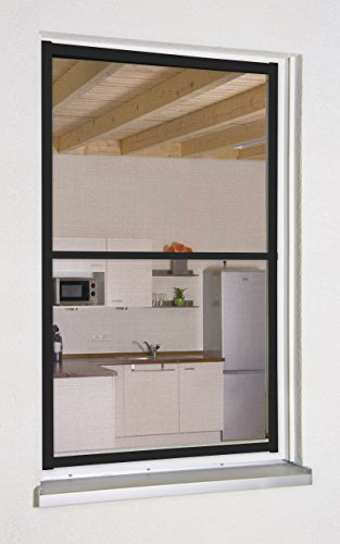 Culex Fensterfliegengitter Master XL 130 x 220 cm, anthrazit/grau, 100640107-VH