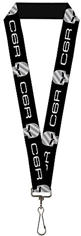 Buckle-Down Unisex-Erwachsene Lanyard-Corvette C6 Racing Schlsselanhnger, Mehrfarbig, Standard
