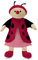 Sterntaler 36940 Handpuppe Marienkäfer, 28 x 25 x 9 cm, Schwarz/Rot