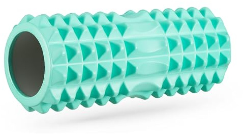 Gymtek Faszienrolle Schaumstoffrolle - 33x11 - EVA Fitnessrolle, Massageroller (Minze) - für Muskelentspannung und Schmerzlinderung