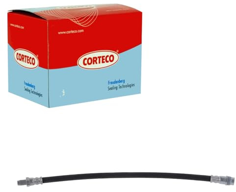 Corteco 19019105 Bremsschlauch vorne links | 19019105 Kompatibel mit 106 I (1A, 1C),AX (za-_),kangoo (KC0/1_),Kangoo Rapid (FC0/1_)