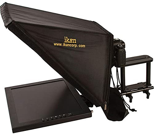 Ikan PT3700 43,2 cm (17 Zoll) Rod Based Location/Studio Teleprompter, Schwarz, 17 Inch Monitor