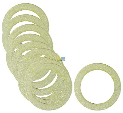 10x OHA Pressdichtung 17,4 x 23,5mm Ø für 3/4 WAS-Ventile