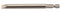Draper 64358 8mm 1/4 Hex Plain Slot Insert Bit 100mm Long