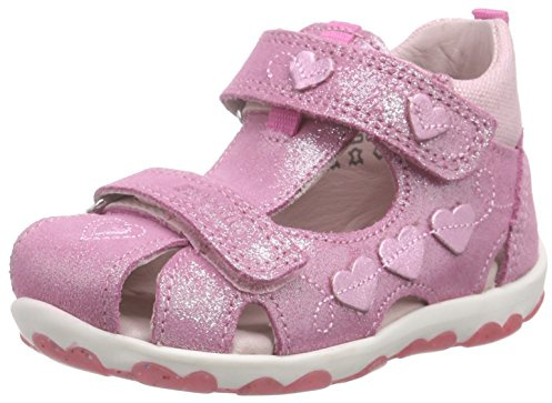 Superfit Fanni, Baby Mädchen Lauflernschuhe, Pink (Kitty 66), 24 EU