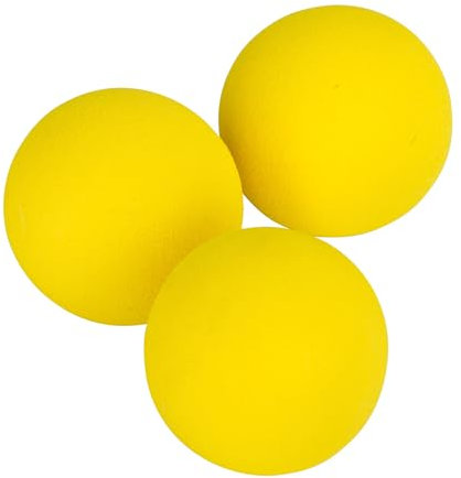 Kerbl Pet Schaumstoffball ø4,5cm gelb, 3 STK.