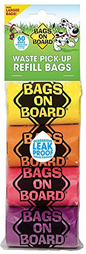 Bags on Board Rainbow Refill Rollen, 60 Stück