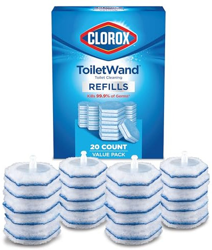 Clorox ToiletWand Disinfecting Refills, 20 Count by Clorox Toilet Wand