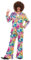 Fun Shack Herren Kostüm Hippie, 70er Jahre Kleidung, Zeitreise Outfit, Perfekt für Karneval und Mottoparty, L