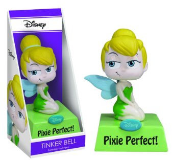 Disney Wisecracks Tinker Bell ´Pixie Perfect´ 10cm Bobble Wisecrack Figur